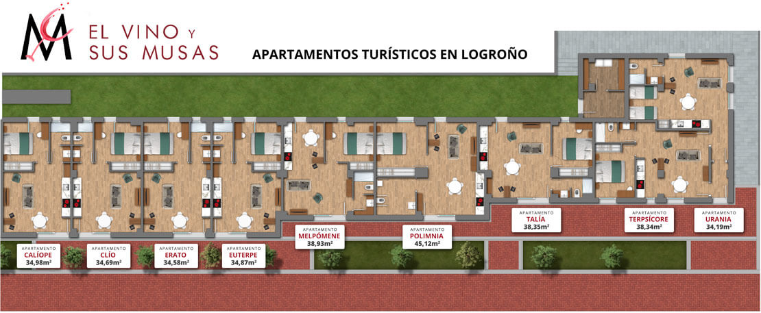 Apartamentos Turísticos en Logroño